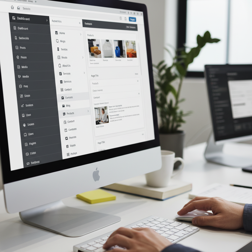 Webdesign am Bildschirm