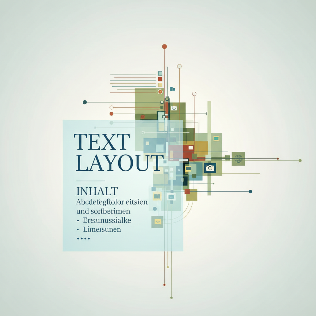 Layout, Inhalt und Texte finden